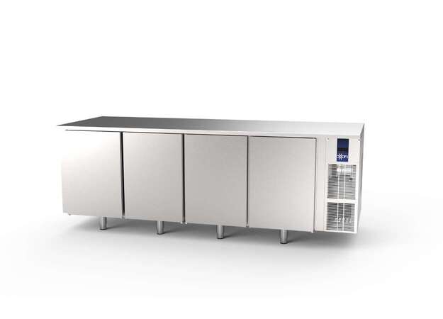 Positive conservation Refrigerated worktables - Blue Rock