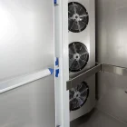 Rack blast freezer interior